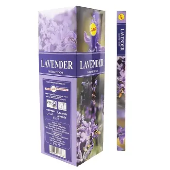 Bastoncini di incenso di fragranza di lavanda ecologici naturali di vendita caldi più popolari Agarbathi per la decorazione domestica