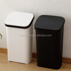 One-Push เปิดและสะดวกสีขาว20L ถังขยะในราคาที่ไม่แพง,ฝาปิดพร้อมแดมเปอร์ - Product Image 4