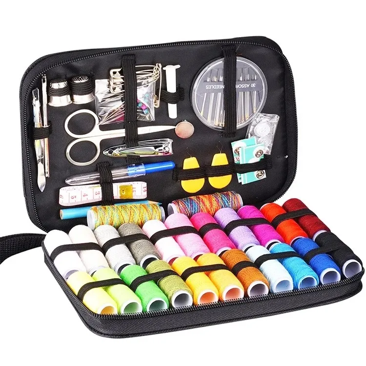 Portable Travel Size Professional Mini Sewing Kit With Zipper、ホテル縫製キット