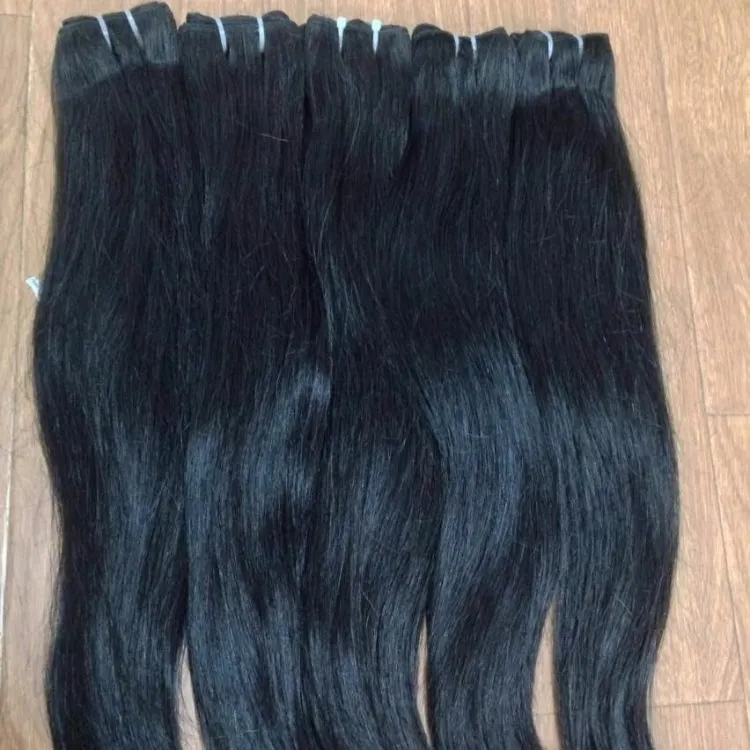 High pure natural virgin human hair extension factory price Vietnam hair