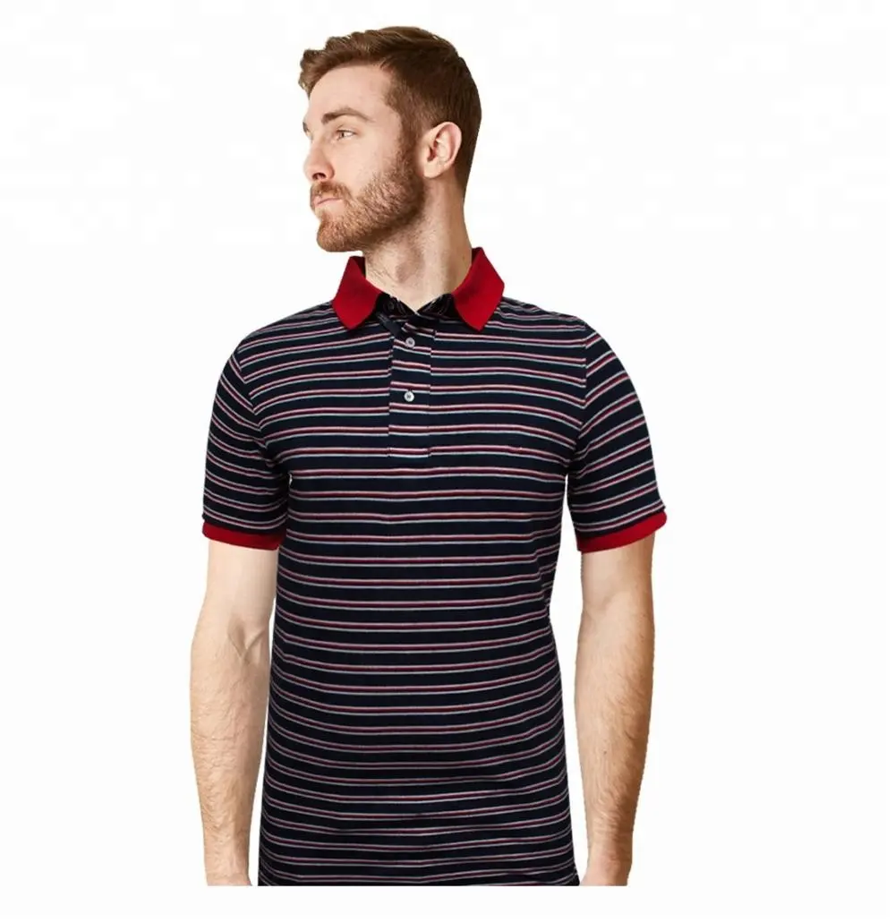 Polo personalizado de alta calidad para hombre, camisa de 100% algodón, con forro, bajo precio, cantidad mínima