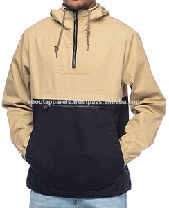 来样定做服务色块尼龙防水男士防雨100% 聚氯乙烯尼龙风衣夹克外套