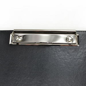 Portafolio personalizado para conferencias, tamaño A4, letrero de oficina de negocios, presentación de facturas de cuero PU, Portapapeles de firma, carpeta de archivos con notas - Product Image 4