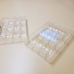 马卡龙塑料托盘，定制带盖子的廉价宠物马卡龙托盘，食品级来自深圳 - Product Image 1