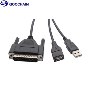 Özel d-sub 44pin db44 pin kablo USB A erkek ve dişi USB konektörü - Product Image 1