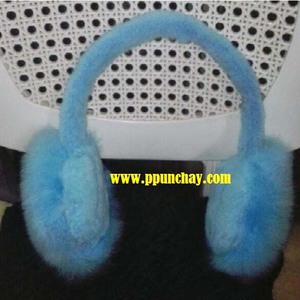 Soft Fur Baby Alpaca Ear Muffs Handmade in <strong>Peru</strong> by Ppunchay Durable and Stylish Winter Accessory