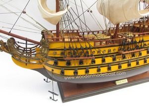 <span class=keywords><strong>LE</strong></span> SOLEIL ROYAAL boyalı ahşap MODEL tekne _ ahşap el sanati modeli