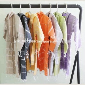 Cotton Áo Choàng Tắm Cho Đám Cưới Bohemian Trọng Lượng Nhẹ Nomad Gypsy Phù Dâu Quà Tặng Nhiệt Đới Mùa Hè Đám Cưới PEST-WR-KDSROBE7 - Product Image 1