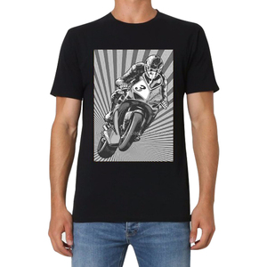 2024新设计男士加大码短袖廉价t恤服装定制纯棉男士休闲t恤 - Product Image 1