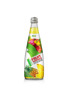 330ml פירות ירקות מיץ-מעורב מיץ ורוד גויאבה וירקות לערבב על ידי VINUT וייטנאם