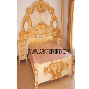 Fancy Luxury Queen <strong>Beds</strong> Wholesale Best Black Color Metal Latest Bads Furniture - Product Image 1