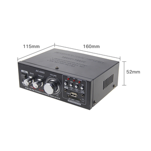 高品质放大器高保真音频迷你功率放大器 12V-<span class=keywords><strong>AC</strong></span> 220V HiFi 立体声