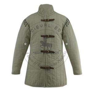 甘贝森绗缝加厚盔甲中世纪服装文艺复兴骑士拉普服装历史夹克原始印度工厂 - Product Image 2