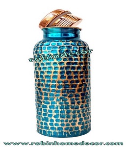 Sáng Tạo Mới Đồng Chai Nước Cho Ayurved Heath Lợi Ích Tay Búa Tumbler Được Liệt Kê Cho Từ Thiện - Product Image 5