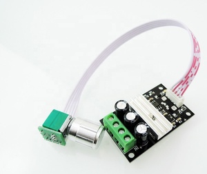 Taidacent 1203BKW DC6-28V 3A PWM Motor Speed Controller 24v DC Motor Speed ControlとSwitch Speed GovernorためFan Led Dimmer - Product Image 2
