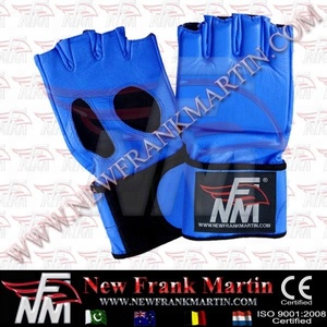 NFM için özelleştirilebilir deri MMA yakalama eldiveni çocuklar için kickboks boks torbası ile Muay Thai Fitness boks spor eğitimi - Product Image 2