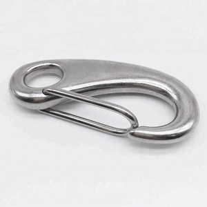 Moldura de aço inoxidável snap gancho de metal para a bolsa