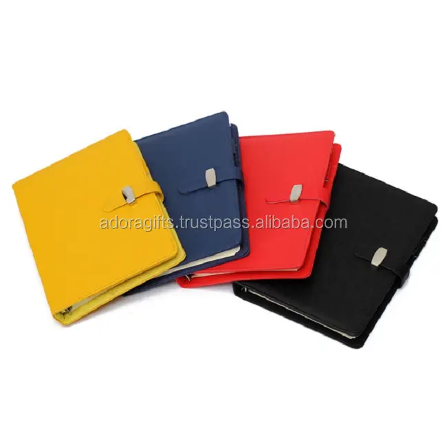 New arrival fancy diaries / cute diary design / a4 size school diary cover design in genuine leather