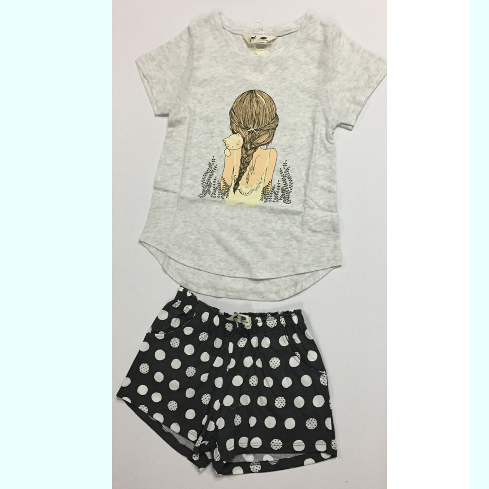 black and white polka dots