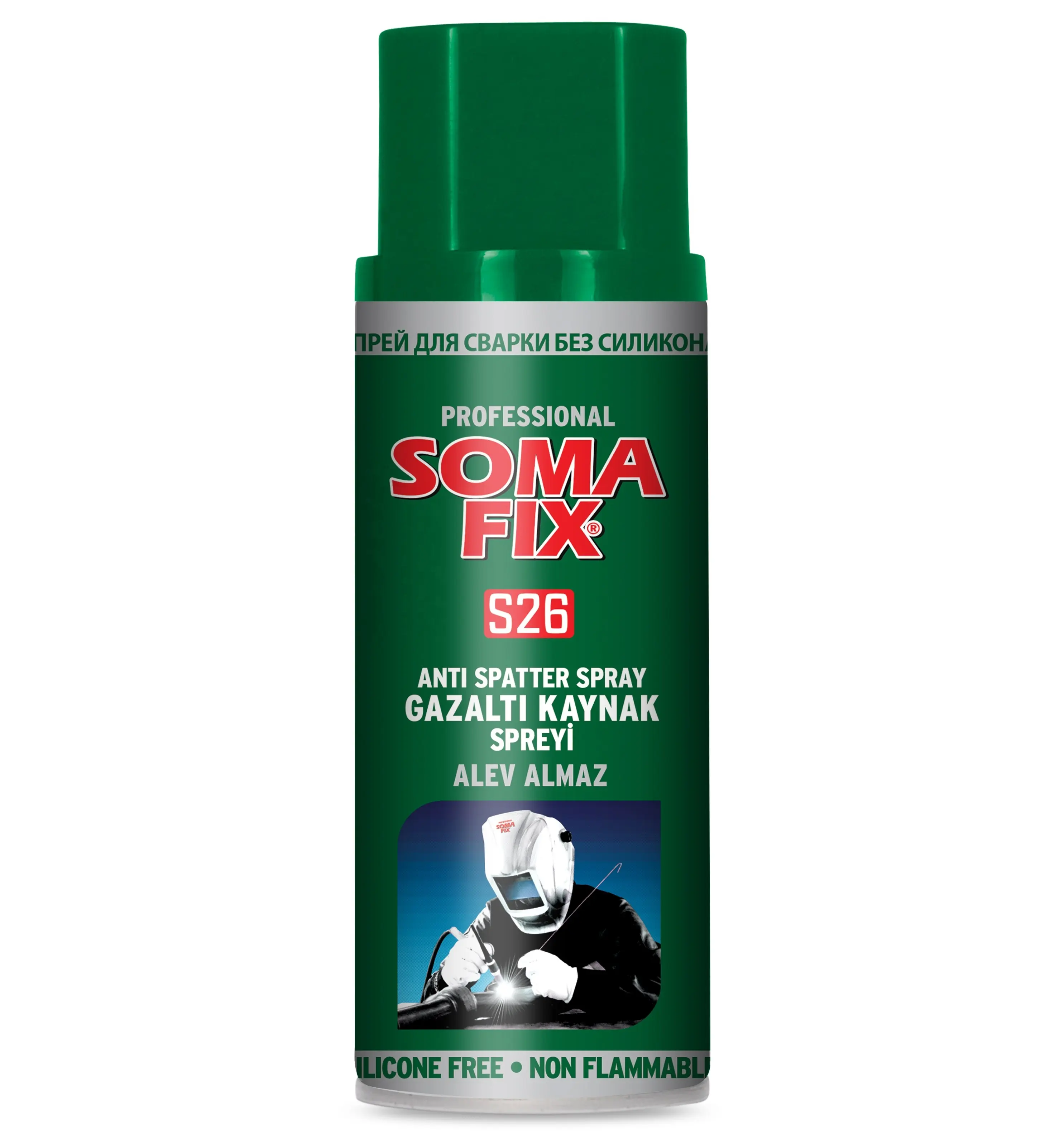 Somafix 400Ml Anti-Spat Sprays Siliconen Gratis