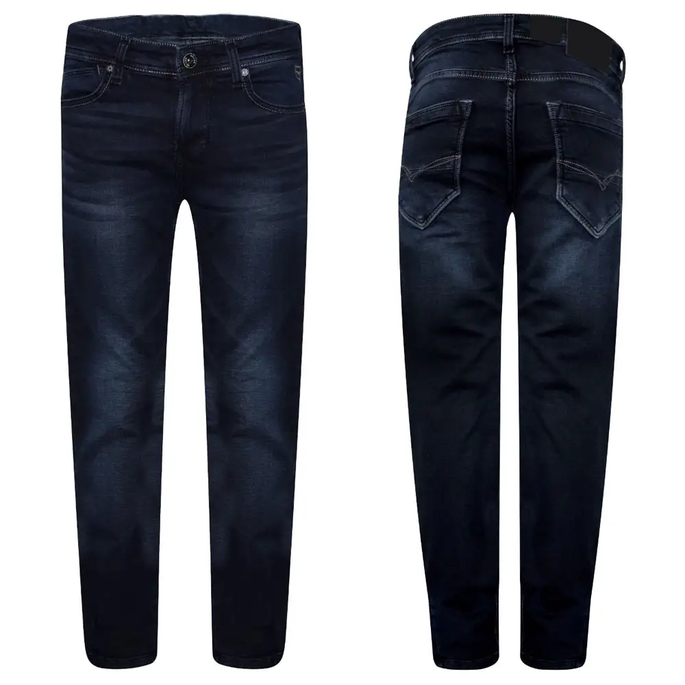 Jean en Denim pur de marque bon marché, nouveau Style,