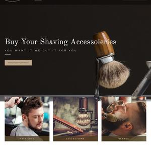 Web sitesi tasarım ve geliştirme tıraş aksesuarları Online Shop wordto Shopify WordPress eklentisi tema şablonu HTML CSS Builder - Product Image 3