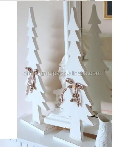 Arbre de Noël en bois de nouveauté pour la décoration de Noël et d'Eastr avec la couleur et les tailles adaptées aux besoins du client