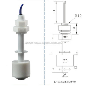 Medição líquida plástica do ABS do interruptor alto nível do ABS do instrumento medição nível nível nível nível do nível do tanque água do <span class=keywords><strong>mini</strong></span> categoria industrial