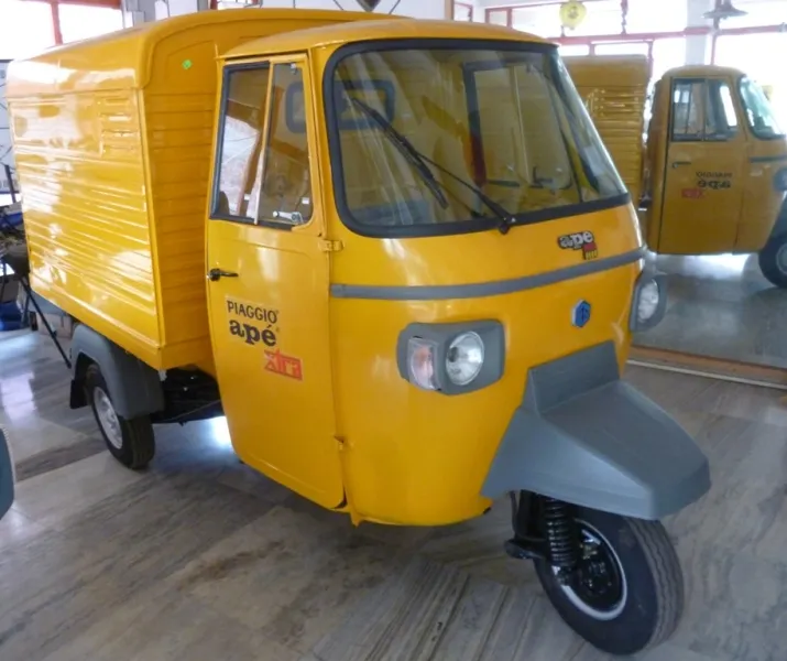 Delivery van multifunctional used for ape piaggio