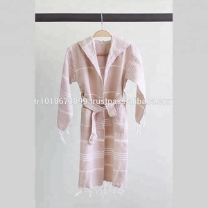 Cotton Áo Choàng Tắm Cho Đám Cưới Bohemian Trọng Lượng Nhẹ Nomad Gypsy Phù Dâu Quà Tặng Nhiệt Đới Mùa Hè Đám Cưới PEST-WR-KDSROBE7 - Product Image 4