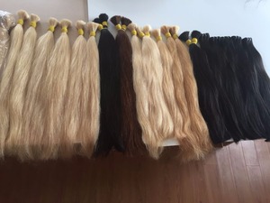 多くの色の髪ベトナム人のブロンドの髪をお客様にまとめ買い出荷する準備ができました - Product Image 4