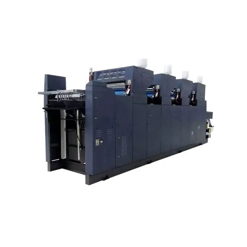 Цифровая офсетная Печатающая пресс ZR462IINP четыре 4 Цвет офсетная печатная машина цена в Индии