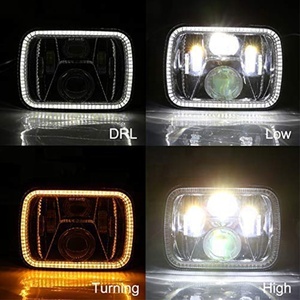 5x7&quot; Auto square <strong>Led</strong> Headlamp 5x7 Inch <strong>Led</strong> Truck Headlight 6x7&quot; High Low Beam square <strong>Led</strong> Headlight for Trucks - Product Image 5