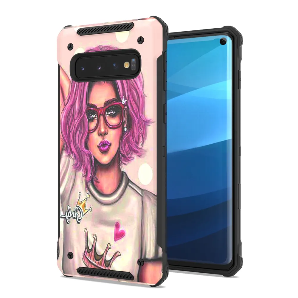 Funda de teléfono 2 en 1, alta calidad, Blu, para samsung Galaxy s10