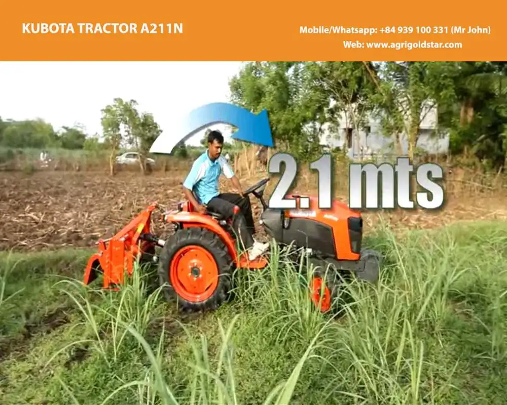 Tractor Kubota A211N-Trator A-211N melhor preço para importação em Agritech Goldstar