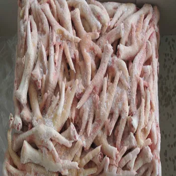 Pieds de poulet gelés/patte, 5 pièces, prêt à l'exportation