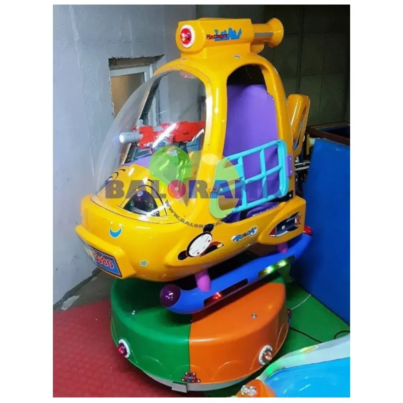 Macchina da gioco per elicottero rotante a gettoni-produttore di giocattoli a gettoni turchia-Kiddie Rides