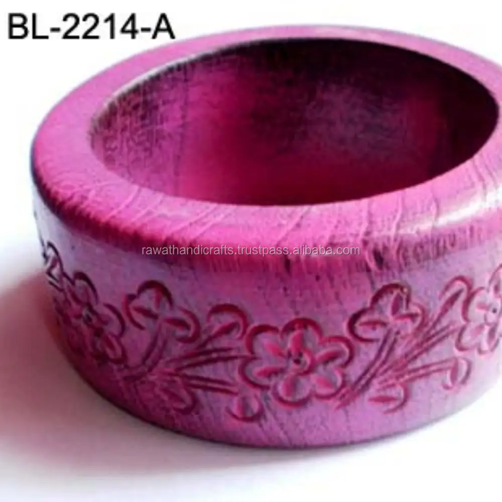 Bijoux indiens en bois (bracelet en bois) BL-2214A