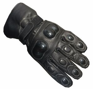 Premium Leather Racing <strong>Gloves</strong> for Winter Windproof Knuckle Protect Motorbike Motocross Sports <strong>Gloves</strong> for Motorcycle Riding - Product Image 3