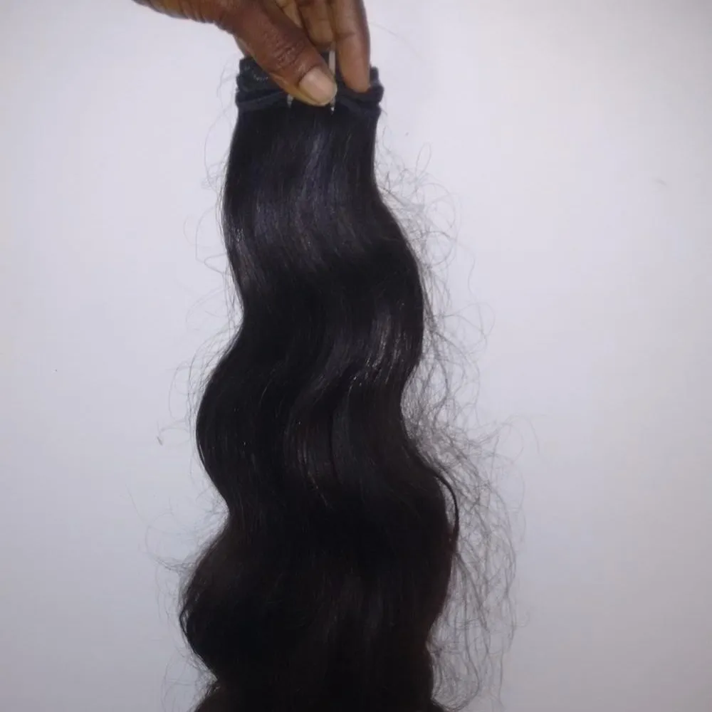 Extensiones de cabello humano remy, 26 pulgadas, la mejor extensión de la india