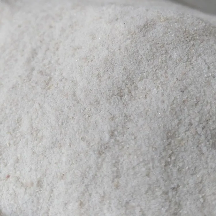 ทรายควอตซ์สีขาว/ผงราคาถูกจากผู้ผลิตอินเดียสำหรับหินควอตซ์เทียม
