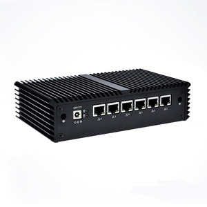 Mini-PC mit 6 LAN 1 Seriell Celeron Core 3865 I3 7100U Kabylake Prozessor Unterstützung AES-NI-NI PFsense Firewall Industrial <span class=keywords><strong>Home</strong></span> Router