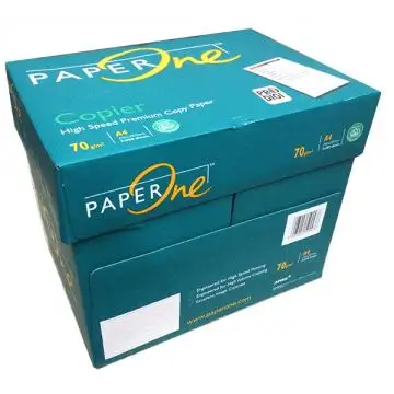 سعر المصنع PaperOne A4 ورقة واحدة 80 GSM 70 جرام ورق نسخ A4 نوع ورق نسخ 75gsm من تايلاند