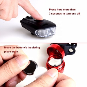 Bộ Đèn Xe Đạp Cree LED 400LM Đầu Đuôi Không Thấm Nước Pin Phía Trước Đèn Phía Sau Đèn Pin Với Khung Tay Lái Seatpost Đèn Xe Đạp - Product Image 3