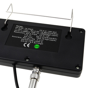 5-in-1 מים באיכות רב פרמטר PH EC CF TDS (ppm) טמפרטורת האקווריום בריכת שתיית בדיקה מד תאורה אחורית נטענת