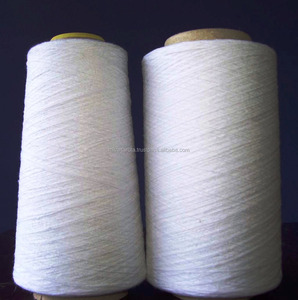NE 6/1 Eco-Friendly GRS Certified Open-End Recycled Yarn Spun Bleach White for Knitting Gloves and Weaving - Product Image 3