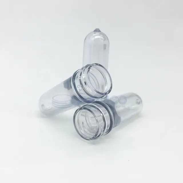 20mm 8g nouveau matériau PET bouteille préforme transparente PET préforme en plastique vietnam manufactoryv