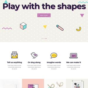ポートフォリオWebサイトのイラストレーターとデザイナーのWebサイトの設計と開発WordPressプラグインのテーマとテンプレートソフトウェアビルダー - Product Image 4