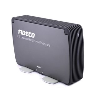 FIDECO 3.5ハードドライブhdd ssd USB3.0エンクロージャーケース (冷却ファン付き) - Product Image 4