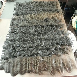 Remy virgin Raw Wholesaleルーズディープウェーブ人毛エクステンションバンドル製造会社インド